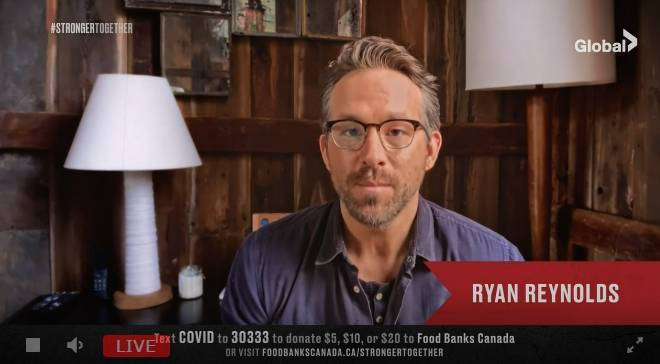 Ryan Reynolds Pays Tribute To Canada On ‘Stronger Together, Tous Ensemble’ - etcanada.com - Canada
