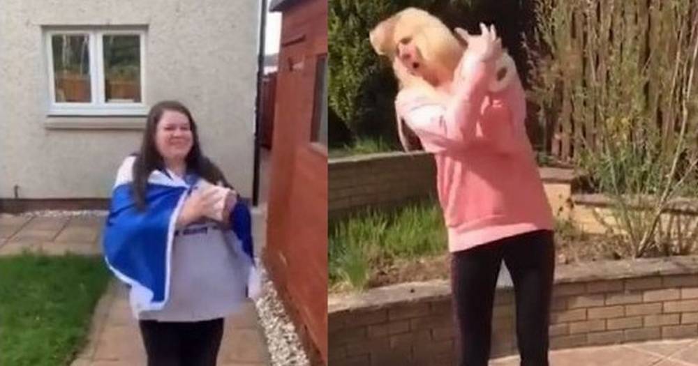 Larkhall teachers pass round bog roll to a Proclaimers classic in funny video for kids - www.dailyrecord.co.uk