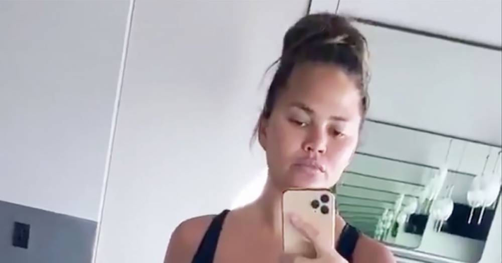 Chrissy Teigen Claps Back at a Troll Who Criticized Her ‘Square’ Body in a Swimsuit - www.usmagazine.com