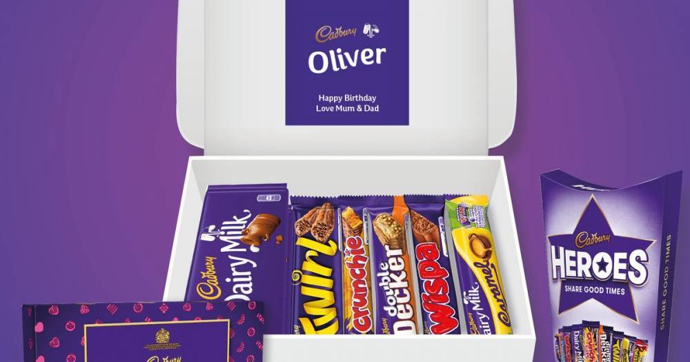 You can get Cadbury hampers delivered to your door - www.manchestereveningnews.co.uk