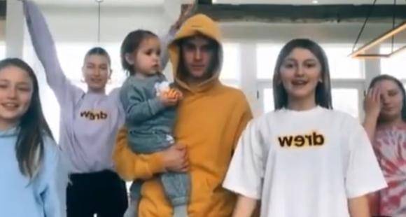 Justin Bieber carries his baby sister Bay and dances to Drake's 'Toosie Slide' amidst the lockdown - www.pinkvilla.com - Canada
