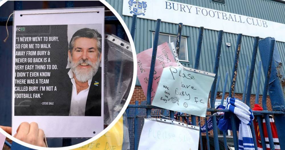 'EFL bent over backwards for Bolton Wanderers compared to us' claims Bury FC owner Steve Dale - www.manchestereveningnews.co.uk