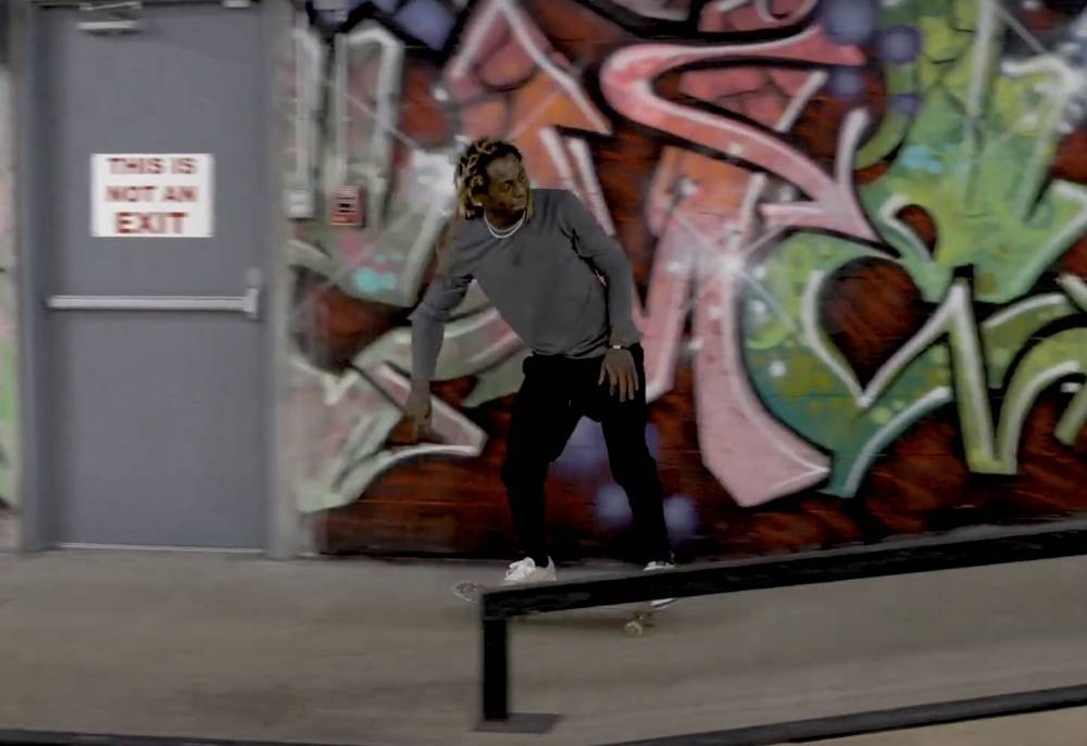Lil Wayne Is A Pro On A Skateboard In Dual Video For ‘Piano Trap’ & ‘Not Me’ - etcanada.com