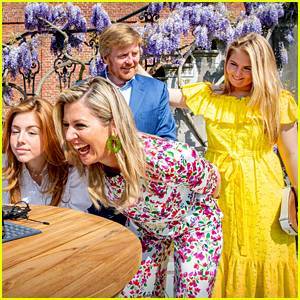 Dutch King Willem-Alexander & Queen Maxima Celebrate Kings' Day 2020 With Video Calls From Family - www.justjared.com