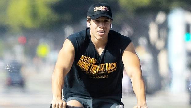 Joseph Baena, 22, Shows Off Muscles In Cut-Off Tank During Quarantine Bike Ride - hollywoodlife.com - California