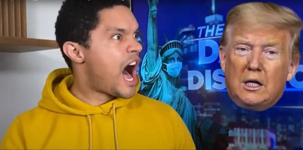 Trevor Noah Kicks Off Extended ‘Daily Show’ Format With His Take On Taking Lysol During “Pandumic” - deadline.com
