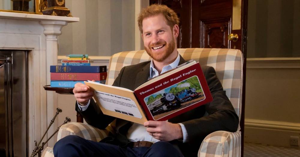 Prince Harry records message for Thomas the Tank Engine anniversary in first job after stepping down as royal - www.ok.co.uk
