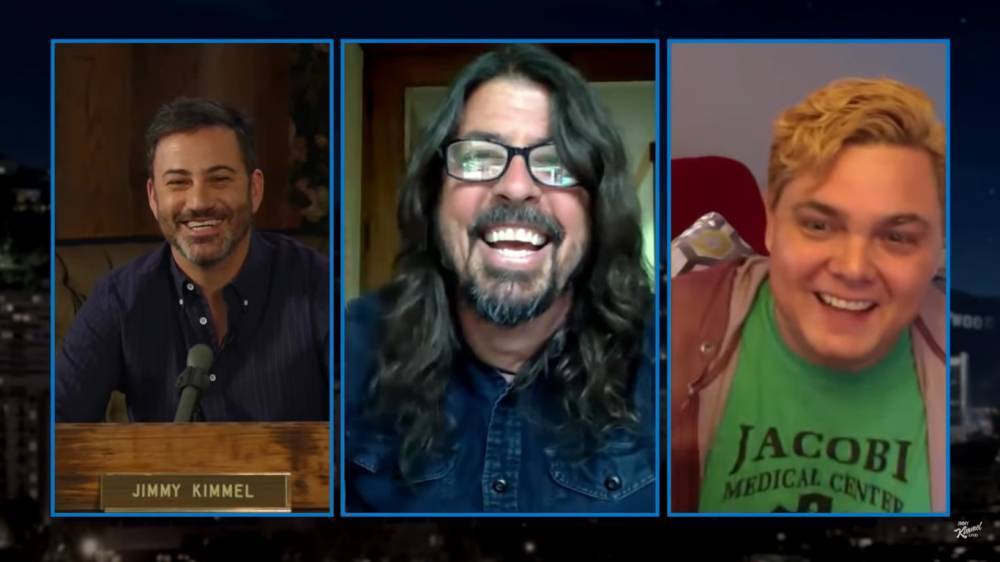 Dave Grohl Joins Jimmy Kimmel To Give New York Nurse Recovering From Coronavirus The Surprise Of His Life - etcanada.com - New York - New York - county Bronx - county Riley