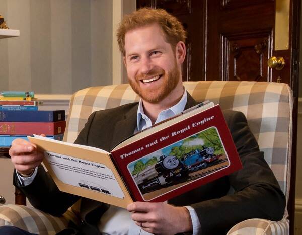 Prince Harry Celebrates Thomas the Tank Engine's 75th Anniversary in a Special Way - www.eonline.com