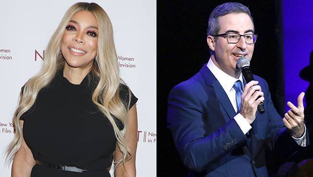 Wendy Williams Gifts John Oliver A Hilarious Painting Of Her Eating After He Spoofed Her Show - hollywoodlife.com