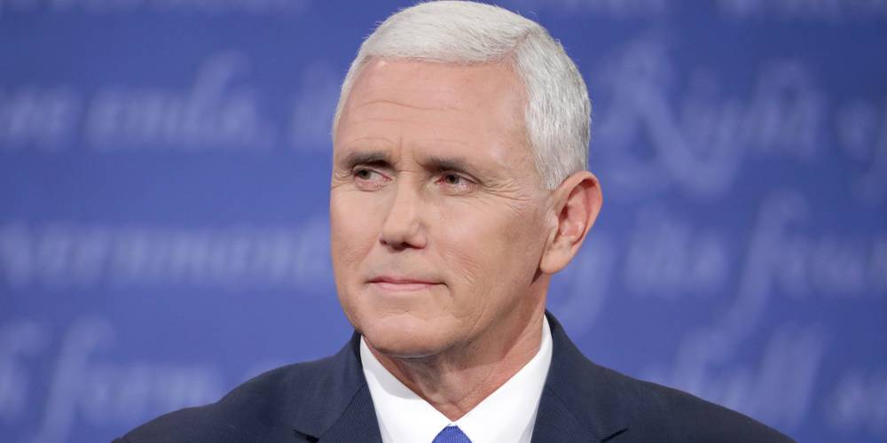 Vice President Mike Pence Ignores Policy, Doesn't Wear Mask While Touring Hospital - www.justjared.com