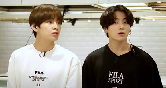 Run BTS Ep 102: V and Jungkook aka Taekook left the ARMY gushing with their adorable moments in the kitchen - www.pinkvilla.com