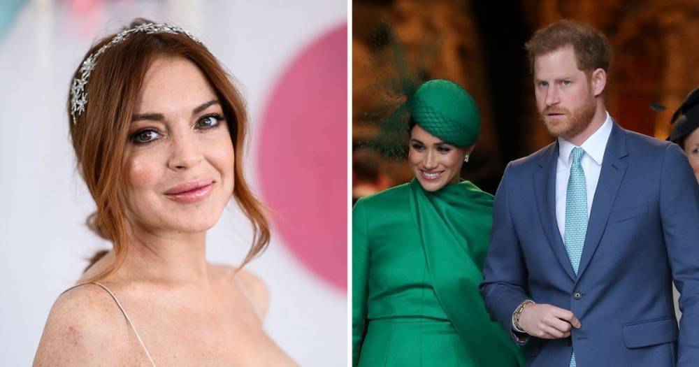 Prince Harry and Meghan Markle issued stark warning by Lindsay Lohan over move to Los Angeles - www.ok.co.uk - Los Angeles - city Californian