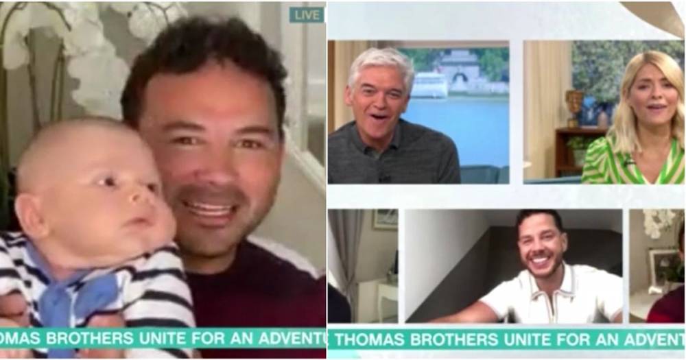 Ryan Thomas' baby son makes This Morning debut as he reveals how "tough" it is that his family haven't met him yet - www.manchestereveningnews.co.uk - India
