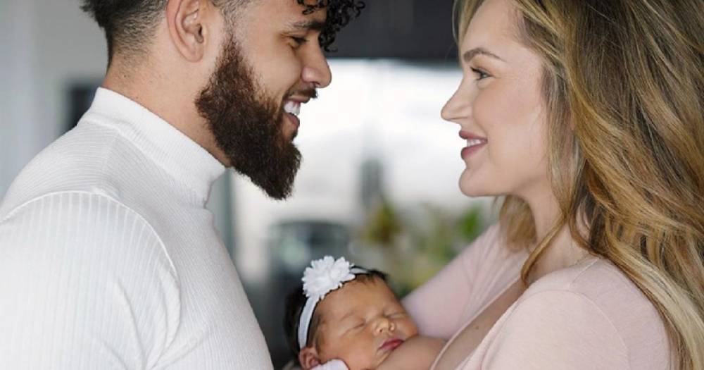 Cory Wharton and Taylor Selfridge Share 1st Photos of Daughter Mila, Reveal Delivery Details - www.usmagazine.com