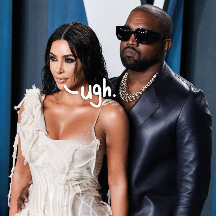 Kim Kardashian & Kanye West Have Been ‘Arguing A Lot’ During Quarantine! - perezhilton.com