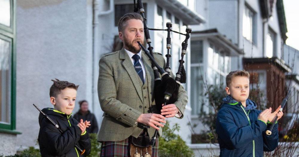 Bagpiper leads nation in thanking coronavirus heroes with rousing Scotland the Brave rendition - www.dailyrecord.co.uk - Scotland