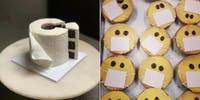 Coronavirus themed cakes: Toilet paper cakes and face mask cookies are taking the internet by storm - www.lifestyle.com.au