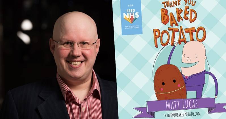 How Matt Lucas' Baked Potato Song will help feed NHS workers - www.officialcharts.com