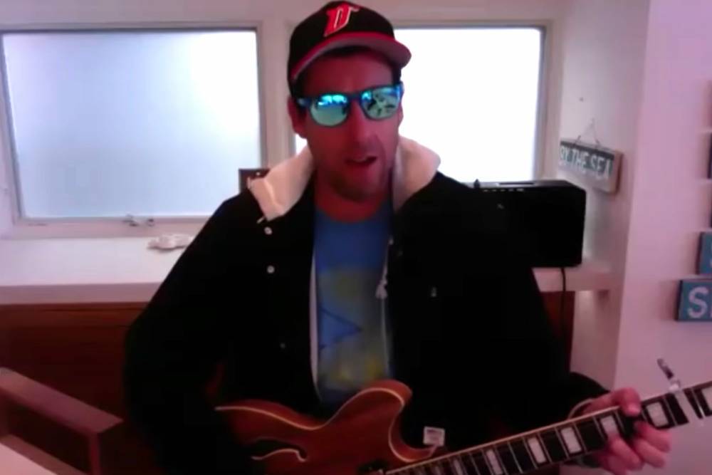 Adam Sandler sings uplifting ‘Quarantine Song’ on Jimmy Fallon’s show - nypost.com - city Sandler