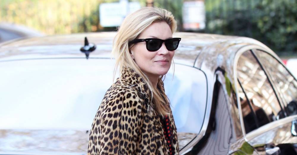 Kate Moss Sold This Iconic Coat From Her Closet for Coronavirus Relief - www.usmagazine.com