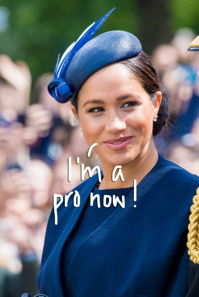 Meghan Markle Looks Carefree & Happy In Video Pep Talk For Charity! Watch! - perezhilton.com - Britain