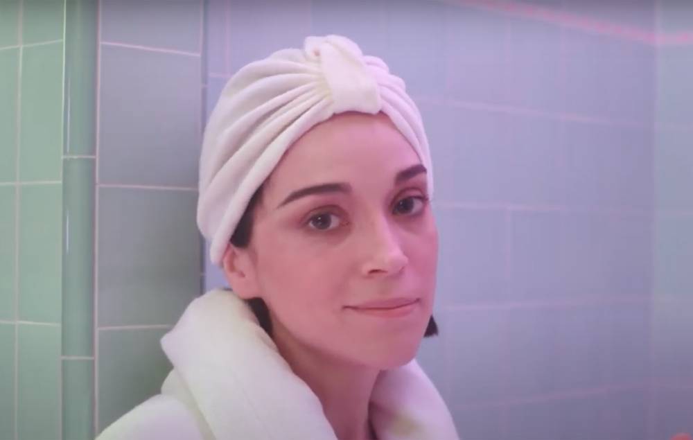 St Vincent hosts new interview and performance series ‘Shower Sessions’ - www.nme.com