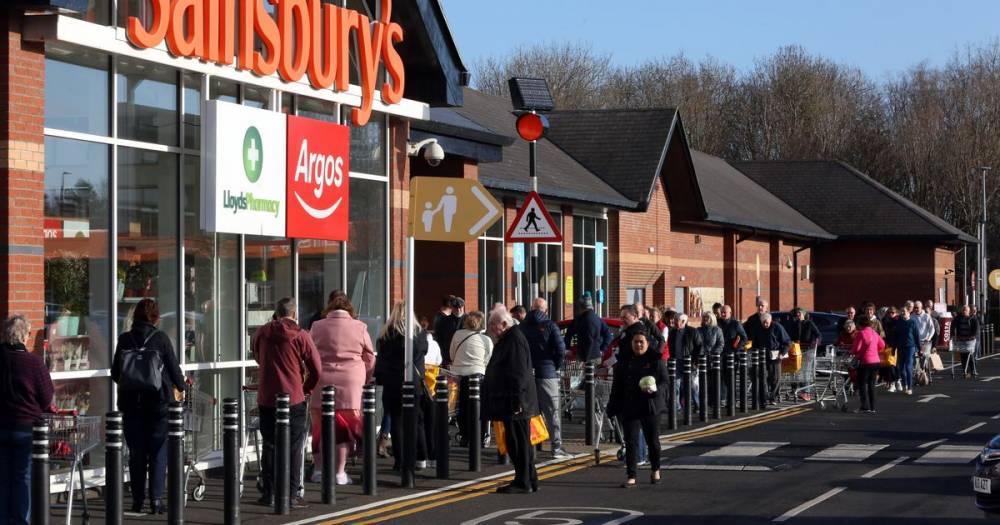 Sainsbury's warn social distancing will last until at least the autumn - www.manchestereveningnews.co.uk