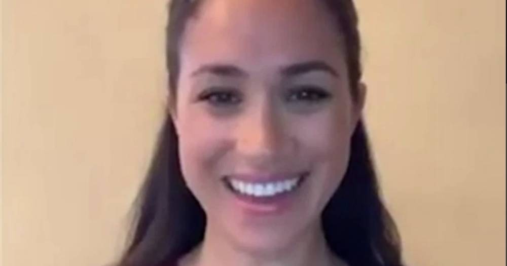 Meghan Markle makes rare appearance as she jumps on Zoom call with one of her charity's clients - www.ok.co.uk