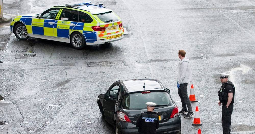 Police chase drama as officers swoop on vehicle in Edinburgh city centre - www.dailyrecord.co.uk - city Edinburgh