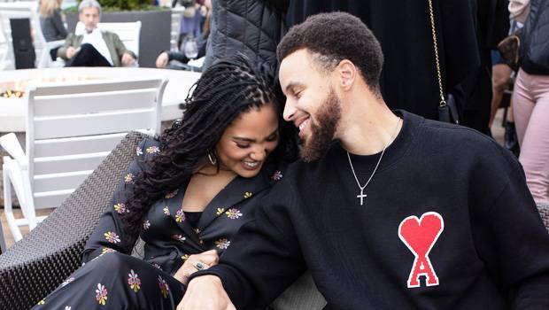 Ayesha Steph Curry Kiss During At-Home Date Night: ‘Still Smitten’ - hollywoodlife.com