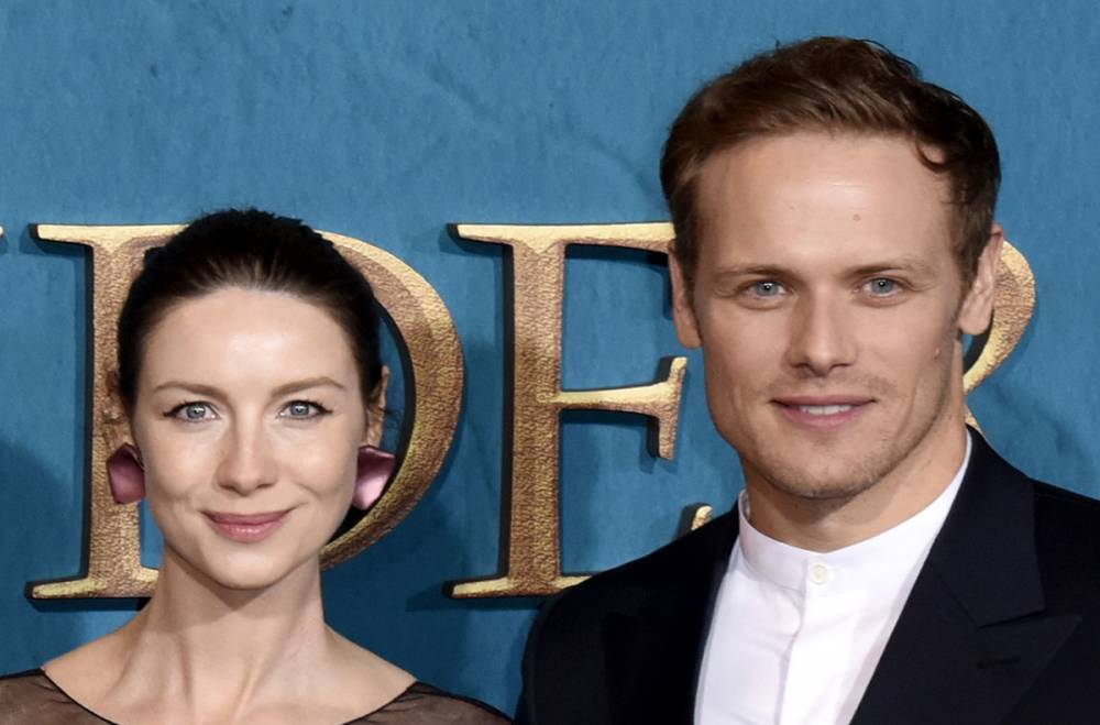 Caitriona Balfe Jokes About What She Got Sam Heughan for His Birthday! - www.justjared.com