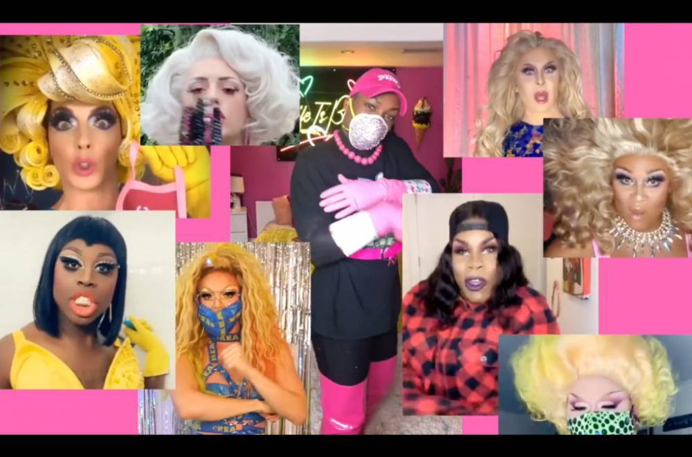 Todrick Hall & A Star-Studded Cast Get Down in Their Apartments For 'Mask, Gloves, Soap, Scrubs' Video - www.billboard.com
