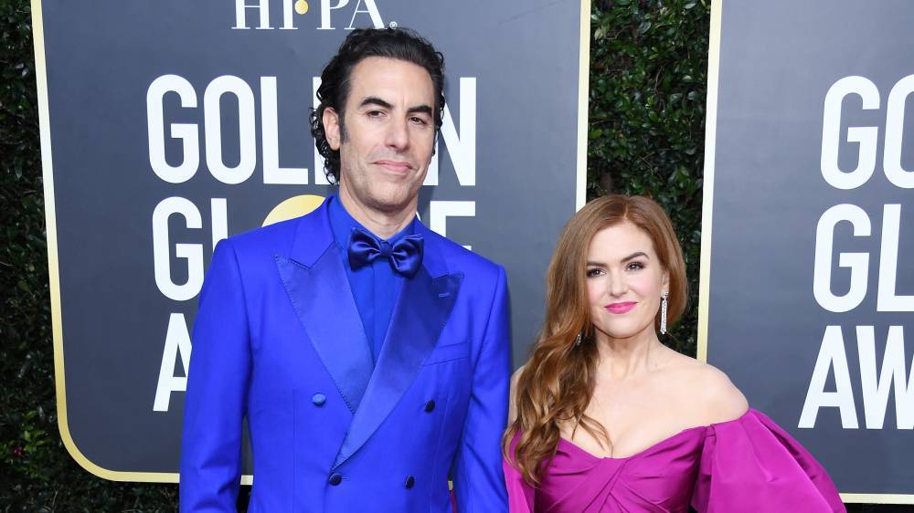 Sacha Baron Cohen and Isla Fisher donate PPE to UK front line workers - www.foxnews.com - Britain - USA