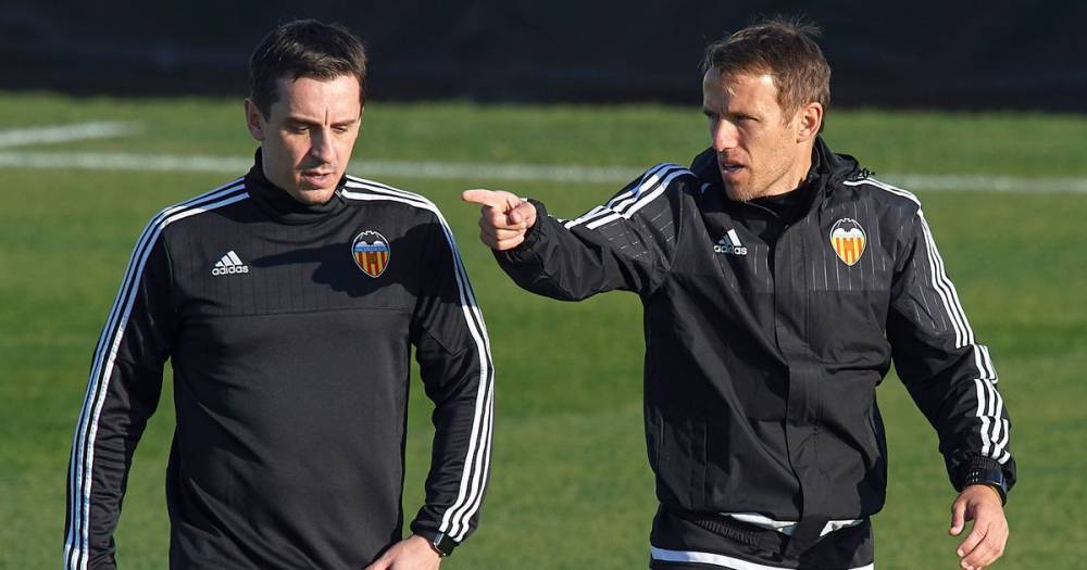 Former Manchester United player Phil Neville makes Gary Neville management prediction - www.manchestereveningnews.co.uk - Manchester - county Valencia - city Santos