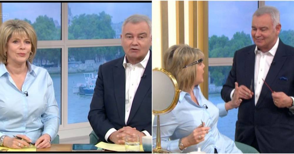 Ruth Langsford snaps at Eamonn Holmes on This Morning - www.manchestereveningnews.co.uk
