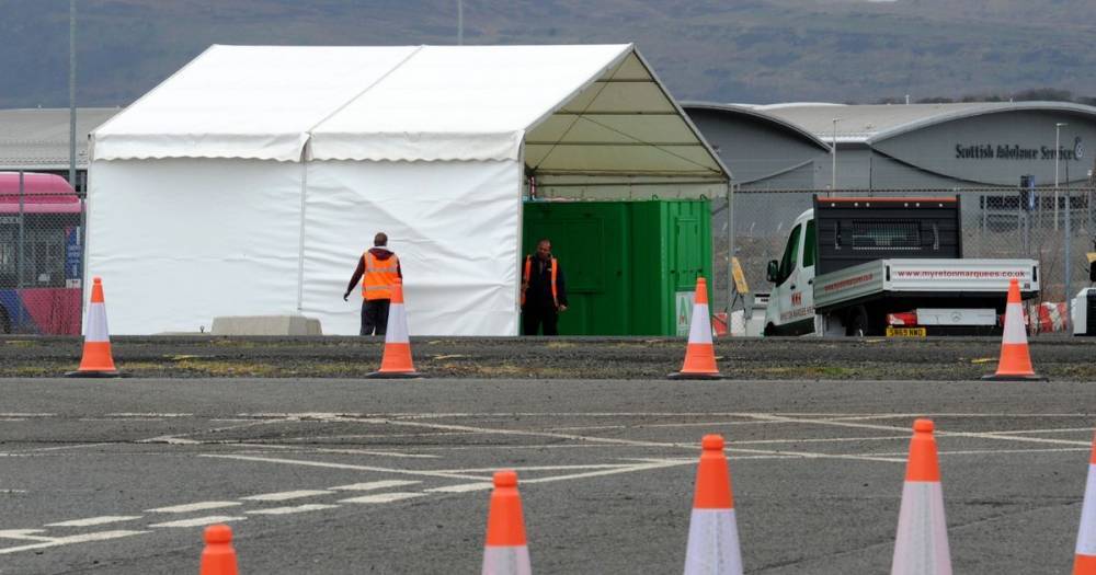 Coronavirus: Drive-thru testing centre to open at Glasgow Airport in Paisley this afternoon - www.dailyrecord.co.uk