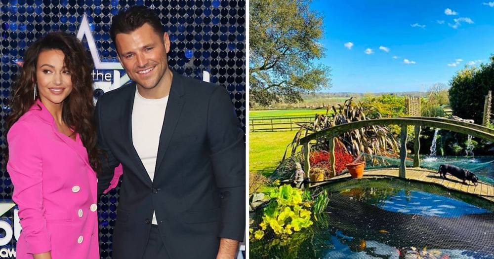Michelle Keegan shares rare photo of her home as she relaxes in lavish garden in lockdown - www.ok.co.uk