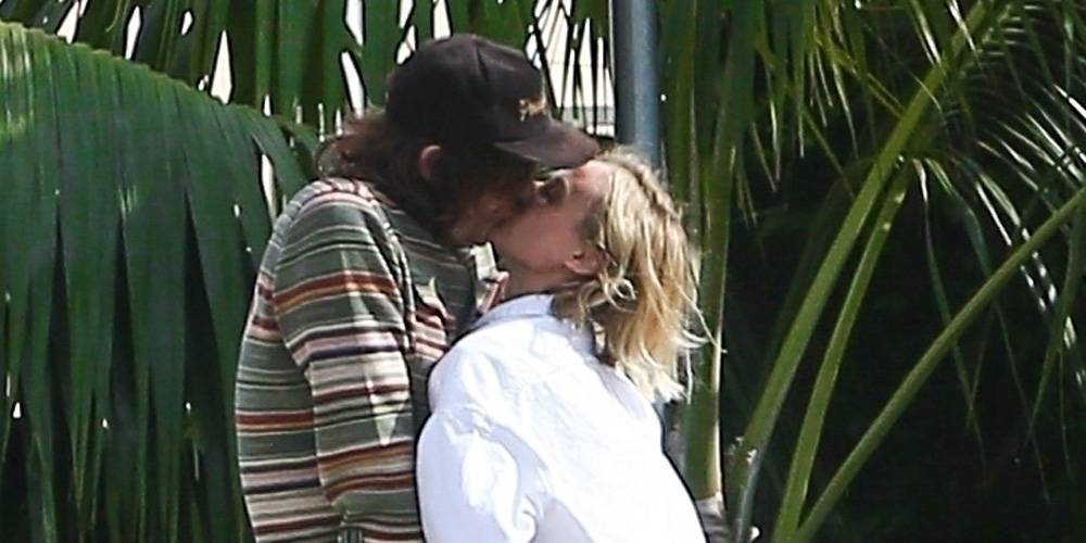 Diane Kruger & Boyfriend Norman Reedus Share a Passionate Kiss During Afternoon Motorcycle Ride - www.justjared.com - Malibu