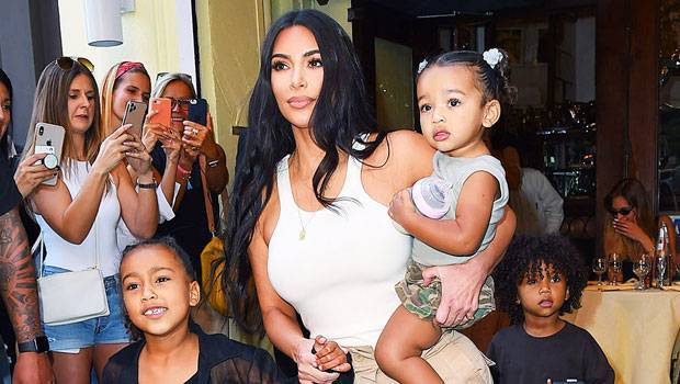 Kim Kardashian Is Practicing New Hair Styles On Her Daughters North, 6, Chicago, 2 — See Cute Pic - hollywoodlife.com - Chicago
