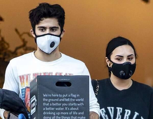 Demi Lovato and Max Ehrich Step Out for Groceries After She Crashes His Instagram Live - www.eonline.com - Los Angeles