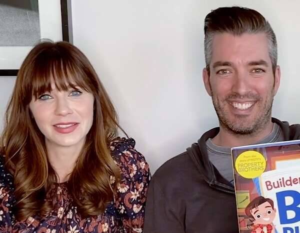 Zooey Deschanel and Boyfriend Jonathan Scott Read His Kids' Book in Adorable Video - www.eonline.com