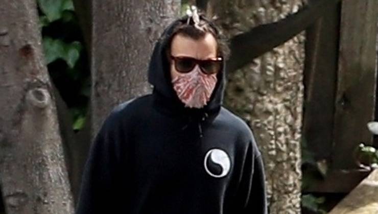 Harry Styles Goes for Walk After Bumping Into Kendall Jenner - www.justjared.com