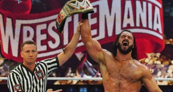 Wrestlemania 36: Drew McIntyre defeats Brock Lesnar to become first ever British WWE Champion - www.pinkvilla.com - Britain - Germany