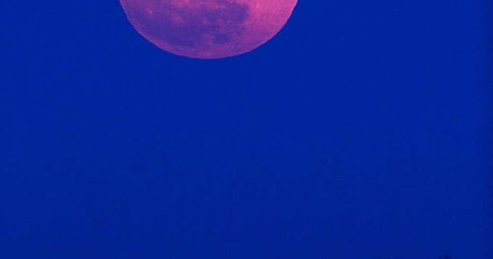 Rare 'pink' super moon will appear over Scotland's skies this week - www.dailyrecord.co.uk - Scotland