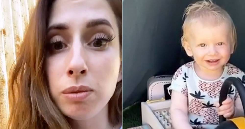 Stacey Solomon hits back at trolls who criticise her for letting 10 month old son Rex in the sun - www.ok.co.uk