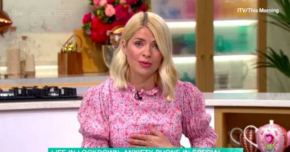 Holly Willoughby gets teary as This Morning viewer asks for advice after suffering miscarriage during lockdown - www.ok.co.uk