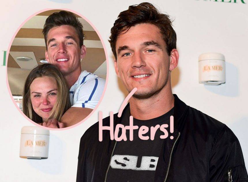 Tyler Cameron Scoffs At Critics Who Say He’s Not The ‘Perfect Guy’ For Hannah Brown! - perezhilton.com