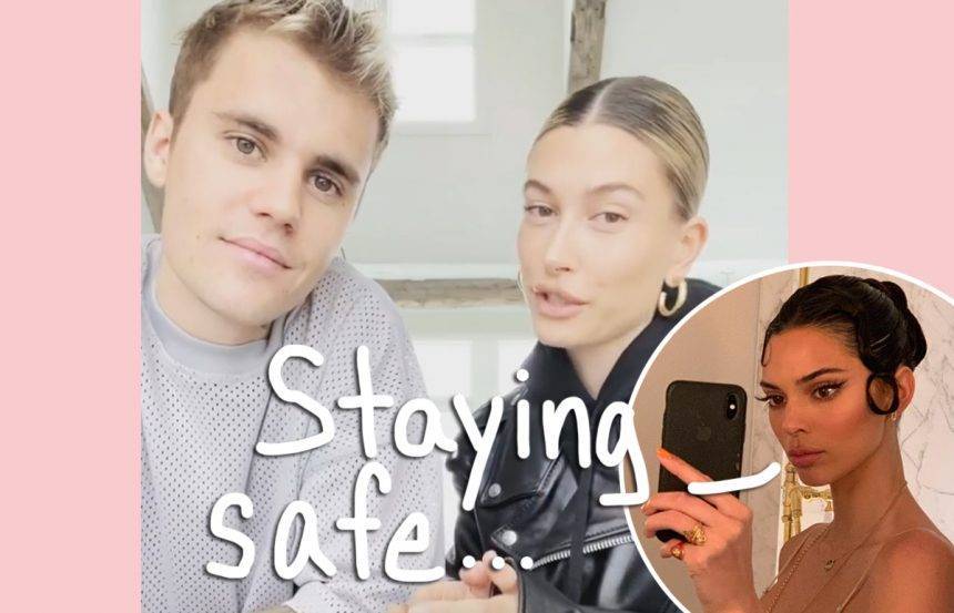 Kendall Jenner Joins Justin & Hailey Bieber For Instagram Live Chat Session While Social Distancing! - perezhilton.com - Los Angeles - Canada