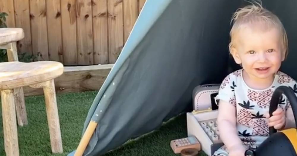 Where you can get Stacey Solomon's garden teepee and play area as she supports small businesses during lockdown - www.ok.co.uk - Britain